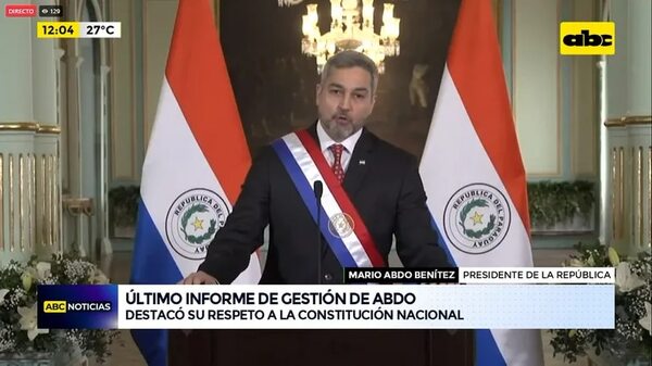 Video: Abdo destacó su respeto a la Constitución Nacional - ABC Noticias - ABC Color