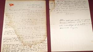 Carta enviada desde el Titanic por un pasajero uruguayo es subastada en USD 12.000