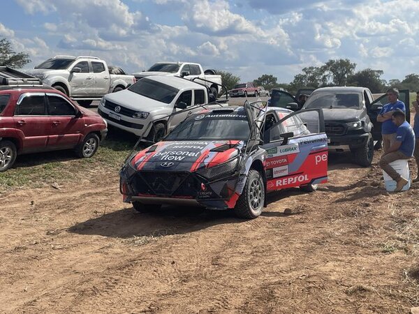 Agustín Alonso, líder del Rally del Chaco al cierre de la Etapa 2