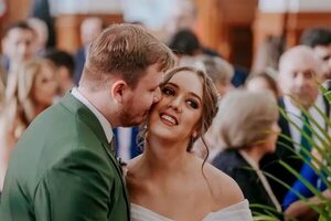 Nataly Ostertag Alló y Norman De Barath Holst se casaron - Sociales - ABC Color