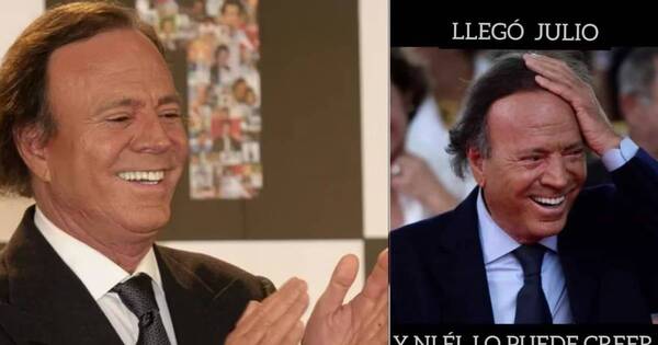 La Nación / “No sé quién empezó con esto”: Julio Iglesias se ríe de sus propios memes