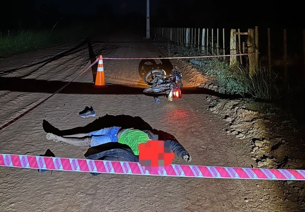 Motociclista muere en accidente de tránsito en Yguazú - La Clave