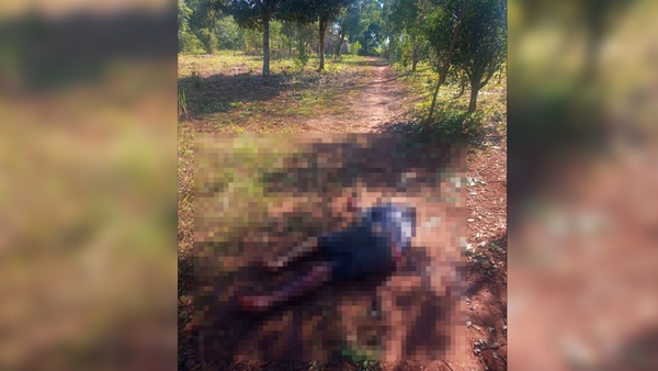 Asesinan a un hombre en zona de Ape Aimé, San Rafael del Paraná