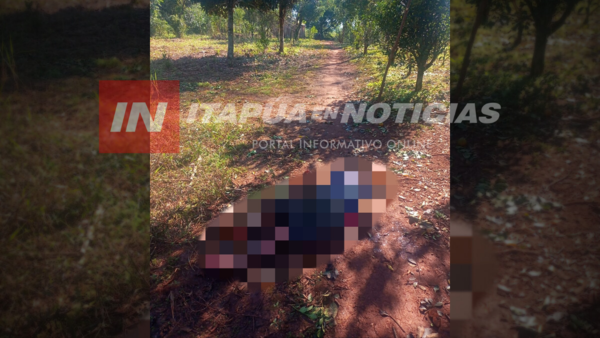 ASESINARON A UN HOMBRE EN APÉ AIMÉ - Itapúa Noticias