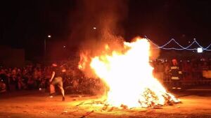 Sangriento San Juan en una canchita de Pancholo - C9N