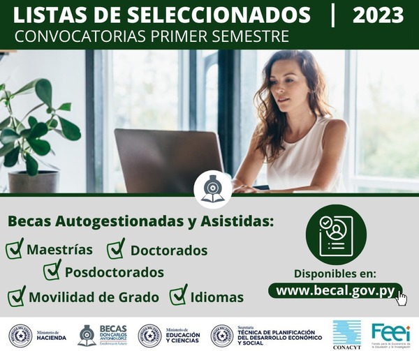 BECAL dio lista de 128 nuevos becarios que estudiarán en el exterior | 1000 Noticias
