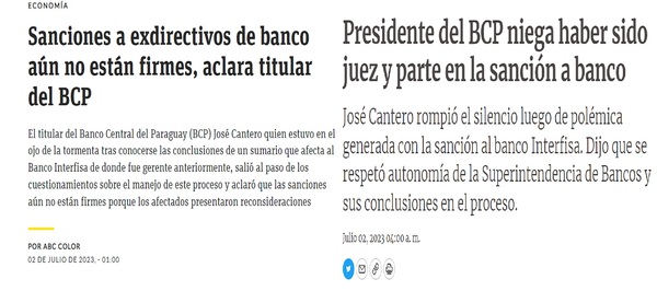 En mismo libreto y divague, Cantero Sienra logró mentir a ABC Color y Última hora - La Tribuna