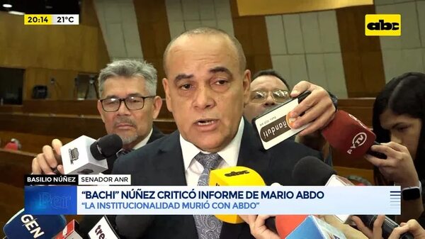 Video: ‘’Bachi’' Núñez criticó informe de Mario Abdo - Periodísticamente - ABC Color