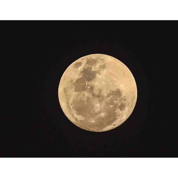 Superluna está en el cielo y es conocida como la luna de ciervo  - Nacionales - ABC Color