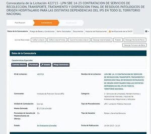 Adjudicación para entorno de Santi no figura en la DNCP - Política - ABC Color