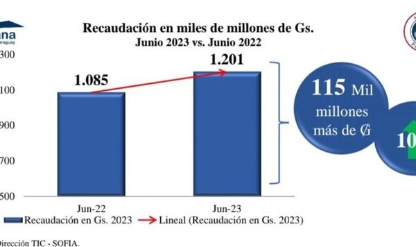 Dirección Nacional de Aduana registra superávit del 10,7% en su recaudación en Junio de 2023 – Diario TNPRESS