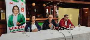 Lurdes Altamirano declinó su candidatura y anunció su apoyo a Jaime Hinterleitner