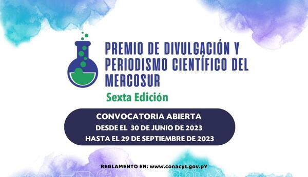 CONACYT lanza 6ta edición del Premio MERCOSUR