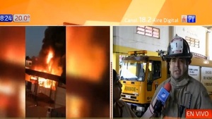 Bomberos observan aumento de incendios en viviendas - Noticias Paraguay