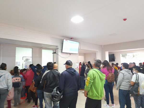 Otro fin de semana saturado en urgencias del Hospital Regional de Encarnacion