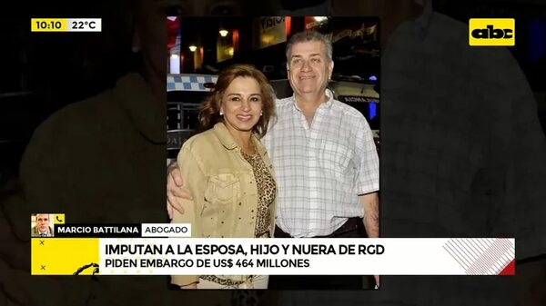 Video: Imputan a la esposa, hijo y nuera de Ramón González Daher - ABC Noticias - ABC Color