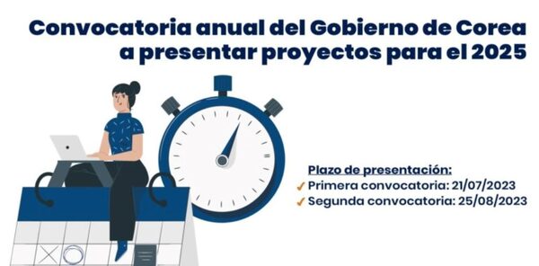 KOICA convoca para la postulación de proyectos a ser financiados por el Gobierno de Corea