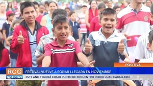 Festival Vuelve a Soñar estará este año en el departamento de Amambay
