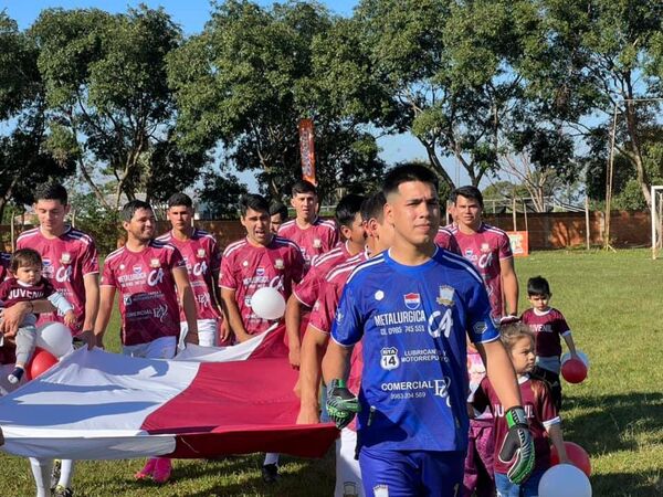 inauguración del Campeonato de la Liga Cambyretá de Fútbol
