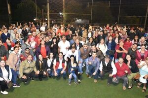 Ever Bareiro recibe un gran apoyo de la comunidad cambyreteña y cierra su campaña con éxito total