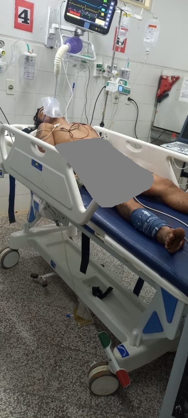 Hallan en la calle a un hombre herido con arma blanca