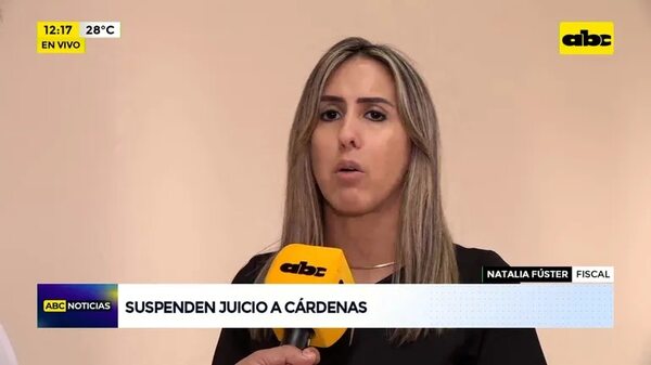 Video: Suspenden juicio a Cárdenas - ABC Noticias - ABC Color
