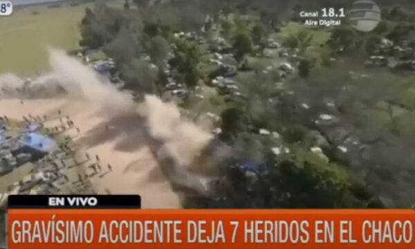 Gravísimo accidente deja siete heridos en el Chaco | Telefuturo