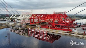 Puente Héroes del Chaco: a dos metros para su unión con Asunción - Unicanal