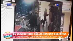 Asaltaron al estilo flash una despensa en Cambyretá - Noticias Paraguay