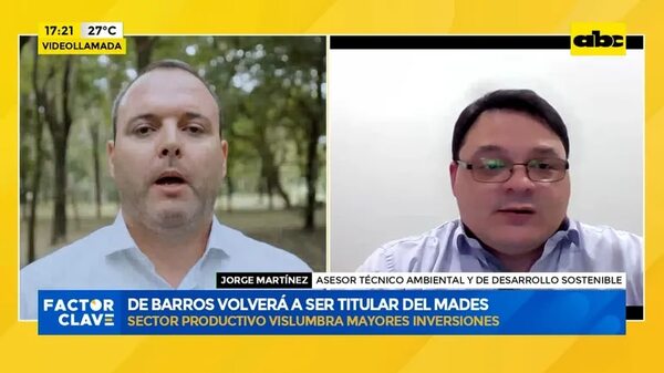 Video: De Barros Barreto volverá a ser titular del Mades - ABC TV - ABC Color