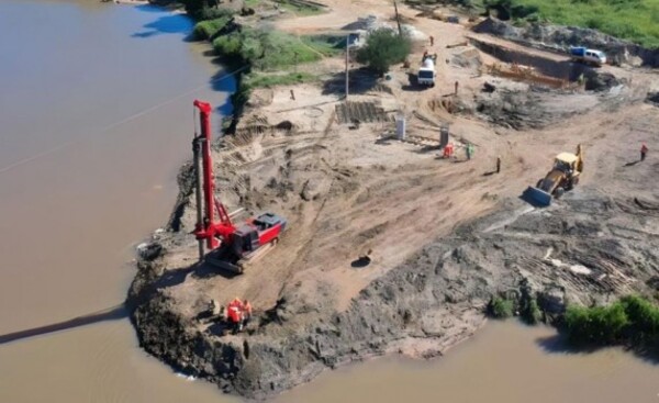 Avanza la construcción del puente que unirá Mallorquín y San Cristóbal