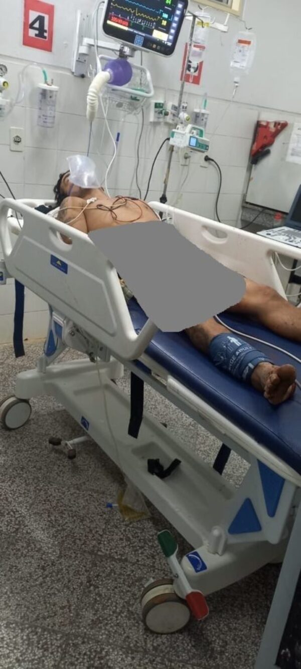 Concepción: Hallan en la calle a un hombre herido con arma blanca