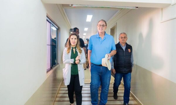 Inauguran obras en hospital de Presidente Franco