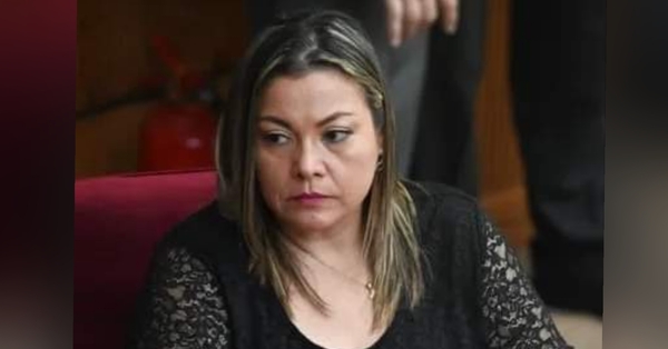 Senadora Zenaida Delgado denunció a su expareja por violencia familiar tras escrache