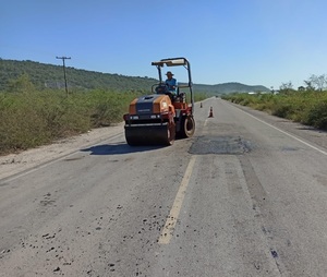 Tras protestas, MOPC repara la ruta Concepción-Vallemí