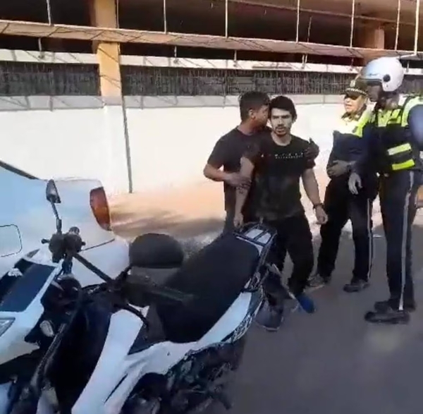 Diario HOY | Retiró el cepo, agredió a agente de la PMT y se dio a la fuga