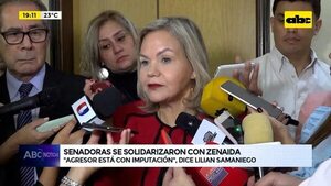 Video: Senadoras se solidarizaron con Zenaida Delgado  - ABC Noticias - ABC Color