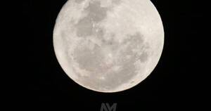 La Nación / Una superluna se observó en Paraguay