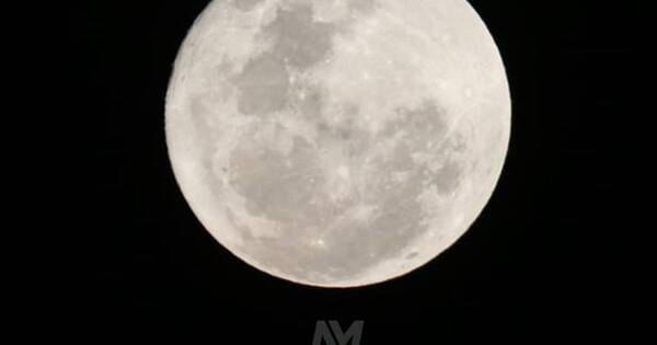 La Nación / Una superluna se observó en Paraguay