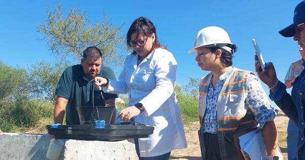 Realizan análisis de aguas residuales para certificación de la planta de tratamiento instalada en el Barrio San Blas