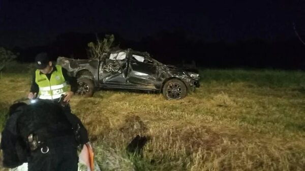 Accidente de nieto de Galaverna: otra víctima se encuentra en terapia intensiva - Policiales - ABC Color