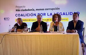 Fundación invita a seguir denunciando hechos de corrupción para que sean investigados - Política - ABC Color