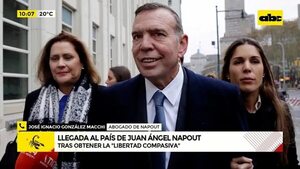 Video: Llegada al país de Juan Ángel Napout  - ABC Noticias - ABC Color