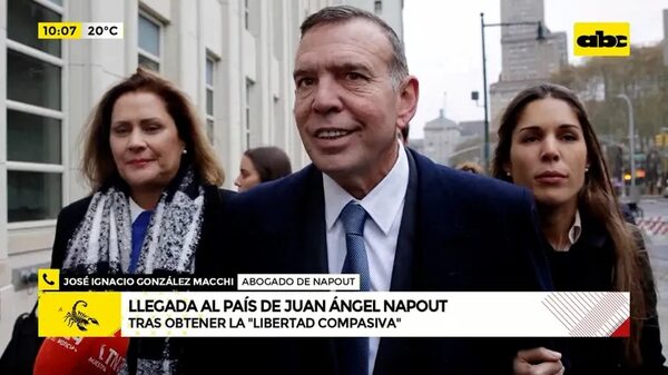 Video: Llegada al país de Juan Ángel Napout - ABC Noticias - ABC Color