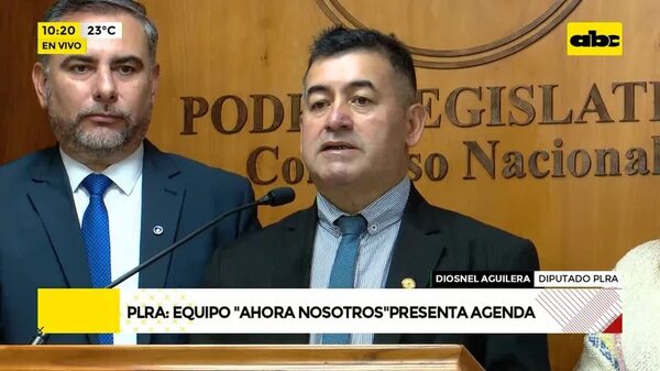 PLRA: Equipo ‘’Ahora Nosotros’' presenta agenda - ABC Noticias - ABC Color