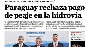 La Nación / LN PM: edición mediodía del 4 de julio