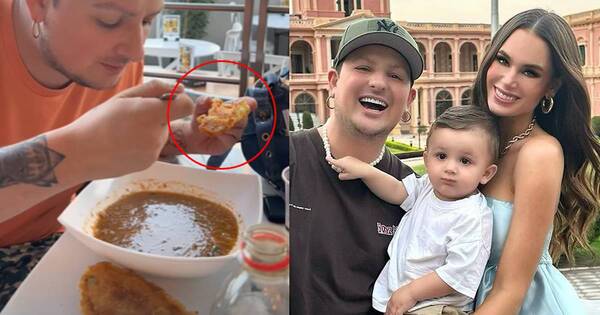 La Nación / Cantante de Piso 21 degustó soyo con tortilla en Asunción