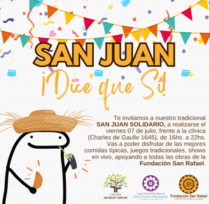 San Juan solidario en la Fundación San Rafael