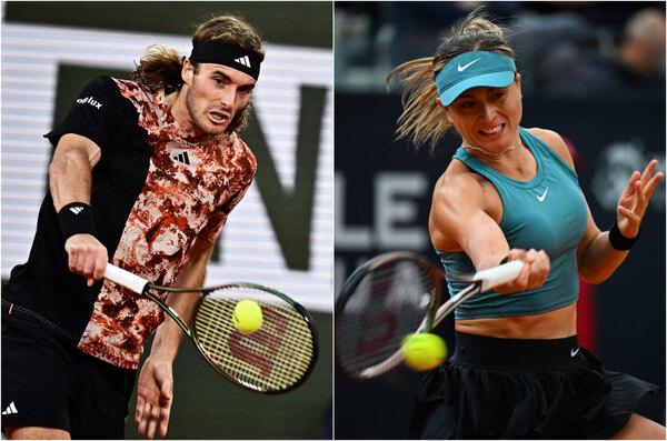 Versus / Wimbledon y la nueva pareja de moda en el tenis: Tsitsipas y Badosa
