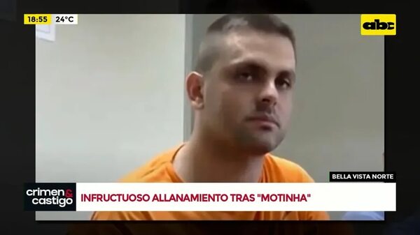 Video: Infructuoso allanamiento tras Motinha - Crimen y castigo - ABC Color